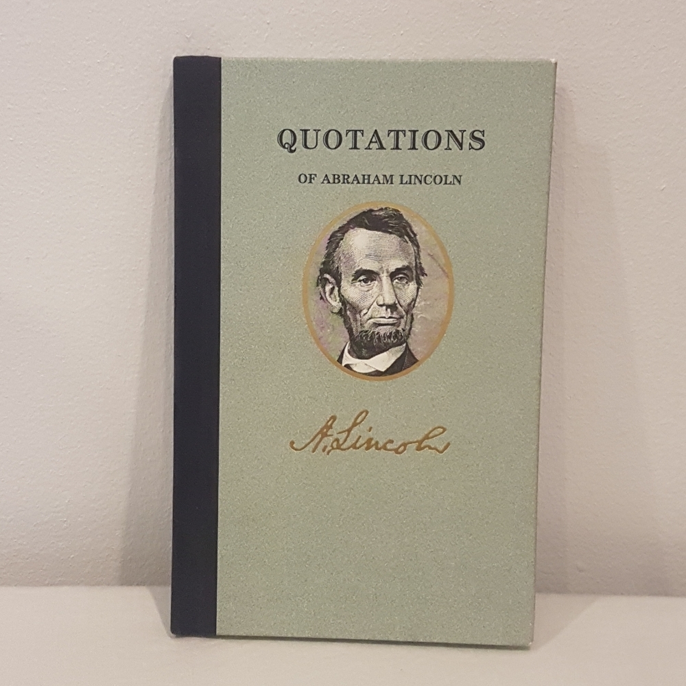 Quotation of Abraham Lincoln Applewood Books